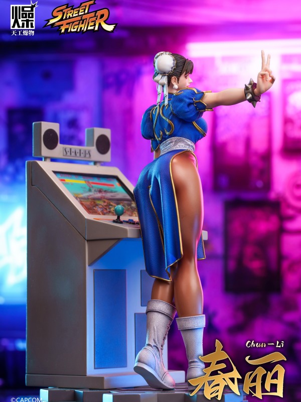 Tiangongzaowu Studio Street Fighter Chun-Li Hot Sexy 1/6 Statue
